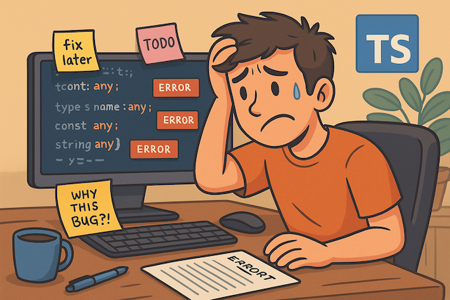 Any Any di Typescript: Males kok bilangnya biar Fleksibel