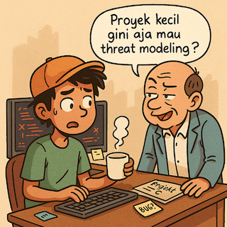 Threat Modeling di Proyek Kecil? Perlu Gak Sih?