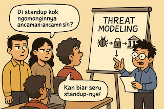 Threat Modeling di Standup Meeting? Bisa!